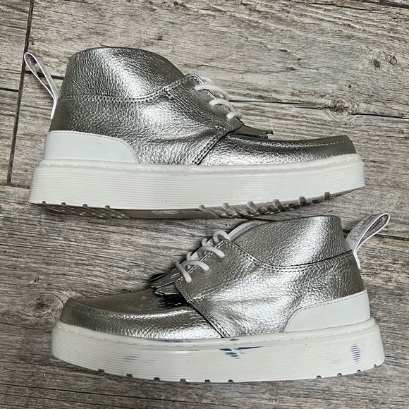 Doc Martens | RARE silver metallic platform chukka - Picture 2 of 10